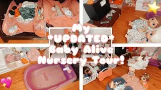 BABY ALIVE! My ✨UPDATED✨ nursery tour! | Lil Puddings Nursery