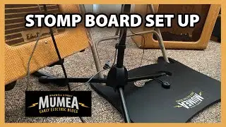Mumea Stomp Board - Set Up & Demo - Add rhythm to your solo/duo shows / Practice Tool
