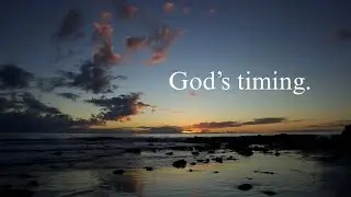 a reminder from God for the new year.