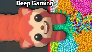 OMG 😱😋 Epic snake gameplay '  Ruby  ' snake io biggest snake ate Deep Gaming