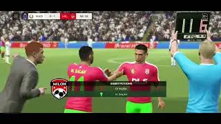 Dls Real Madrid Vs MIL Goal messi haland Mbappe martinez M Salah