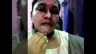 Bengali bride makeup