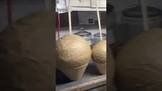 10&rdquo; Firework Ball Shell Handmade #firework #pyrotechnic #experiment #diy #shorts #beautiful