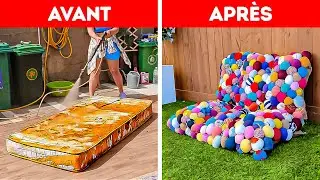 Incroyable transformation avant et apr&egrave;s dans le jardin fait soi-m&ecirc;me
