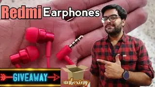 Redmi Earphones UNBOXING / Reviews / Giveaway 🎧🎧 Best Earphones Under 500 🤷&zwj;♂️🤷&zwj;♂️