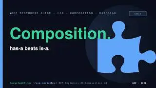 Composition over inheritance: the Python senior reflex | OOP L06 · Daily