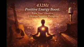 432Hz | Positive Energy Boost: Raise Your Vibration & Release Negative Thoughts