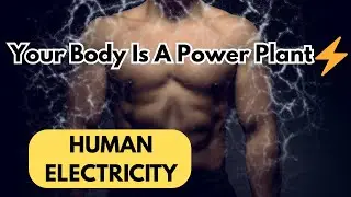 The Hidden Electricity Running Through Your Body ⚡ #sciencefacts #bodyfacts