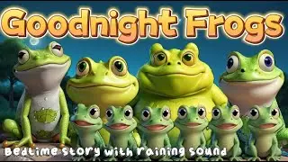 Good night Frogs | Calming Bedtime Stories for Babies and Toddlers #bedtimestoriesfortoddlers #kids