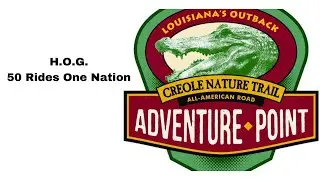 Creole Nature Trail Louisiana H.O.G. 50 Rides One Nation