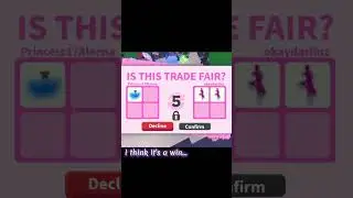 2 ride potions for 1 fly potion?👀 *big win* adoptme Roblox | crazy gamer princess #trading