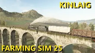 TRAINS GOATS AND BLIZZARDS | FARMING SIMULATOR 25 HIGHLANDS FISHING | EP 29