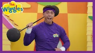 I Like to Bend My Knees When I Lift My Weights 🏋️ Big Strong John and The Wiggles