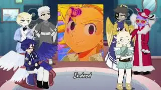 Hazbin Hotel Angels react to Meliodas | Seven deadly sins | Lucifer | Gacha life 2