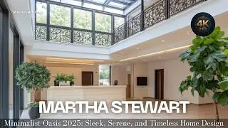 Martha Stewart Minimalist Oasis 2025: Sleek, Serene, and Timeless Home Design