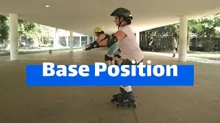 Como aprender a patinar sozinho - Posi&ccedil;&atilde;o de Base