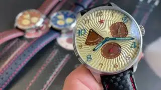 Red Star 41mm - 3rd. Dimension - with power reserve indicator - Seagull 1780 www.Poljot24.de