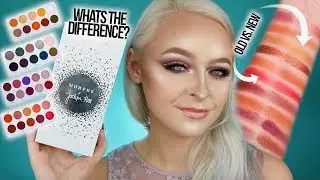 MORPHE X JACLYN HILL VAULT COLLECTION OVERVIEW (DEMO, REVIEW, SWATCHES, NEW VS. OLD!) | MCDREW