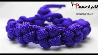 How to make a cross knot paracord bracelet