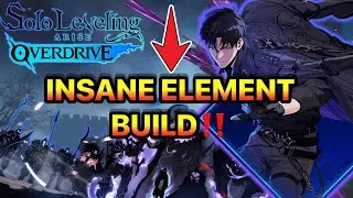 SOLO LEVELING ARISE: OVERDRIVE INSANE ELEMENTALIST BUILD GUIDE‼️