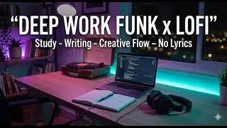 Deep Work Funk x LoFi &ndash; Study, Writing & Creative Flow (No Lyrics