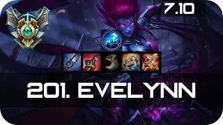 Master Evelynn Jungle vs Gragas Season 7 s7 Patch 7.10 2017 Gameplay Guide Build Normals