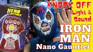 Ep. 10 KNOCK OFF IRON MAN Nano Gauntlet UNBOXING. CooL fake Marvel ENDGAME toy.