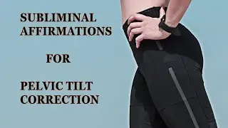 -&bull;- pelvic tilt correction subliminal affirmations &bull; audible + visual -&bull;-