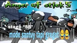 “Santuy Dulu Bro, Menang Urusan Belakangan… Eh Menang 😆”#angerofstick5 #gameplay 