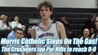 Morris Catholic 76 Parsippany Hills 57 | HS Basketball | Michelangelo Oberti 29 point double-double!