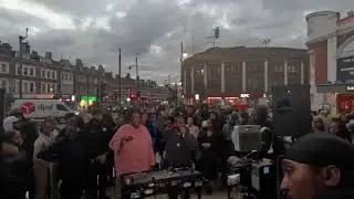 DJ AG Online in Brixton Square artist A.K.a cows.