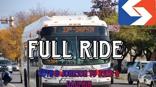SEPTA 2022 New Flyer XDE40 #3559 on Route 7!  (FULL RIDE)