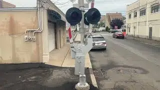 NJT Crossing Gate Not Working at Garfield Station