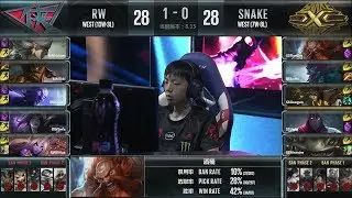【LPL夏季賽】第10週 SNAKE vs RW #2