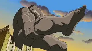 Awesome Android Wiggling His Toes