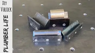 Making V blocks #machinery #diy  #drillingmachine