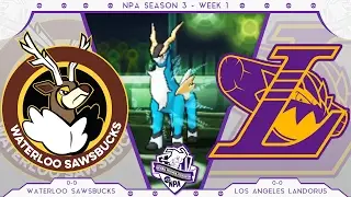 NPA S3W1 Waterloo Sawsbucks vs Los Angeles Landorus | National Pokemon Association