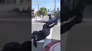 GTA 5 | Terrible Bike Accident | The Games Paradise