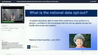 Patient Data Choices webinar 1: Understanding the National Data Opt-out