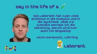 Day in the life of a Laborant/-in EFZ bei Merck!👨&zwj;🔬⚗️
