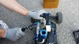 RC Nitro Motor starten