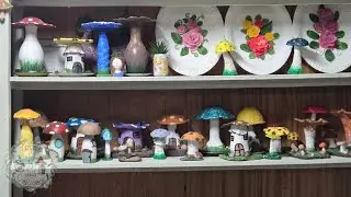 ✨️Macetas🪴 y Decoraciónes🍄 Colgantes y Más en Estantes Reciclados!!♻️ #artesania #Manualidades ✨️