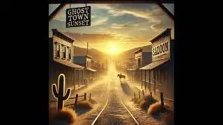 Ghost Town Sunset - A Haunting Tale of Lost Love and Legends in an Abandoned, Timeless Town