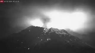 Oct 29, 2024: Watch Lava Being Ejecting from Popocatepetl Eruption