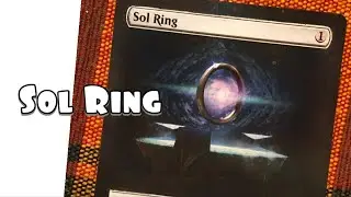 How to alter a Magic the Gathering Sol Ring card demo