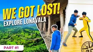 Travel Vlog of Lonavala🤩Mahakali Caves👌Vila Tour✨Wax Museum bhi gye🙇Horror House 😂#vlog#lonavala