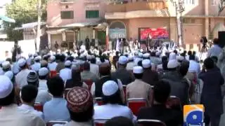 Peshawar Ashura juloos-Geo Reports-04 Nov 2014