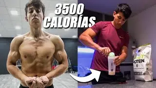 Día en mi DIETA de VOLUMEN viviendo solo | Road to 100kg 21
