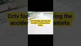 Sad 😢😢.. CCTV footage showing Elementaita accident #elementaitaaccident