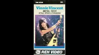 Vinnie Vincent  - Metal Tech  REH Video VHS